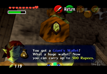 Giant’s Wallet in the House of Skulltula