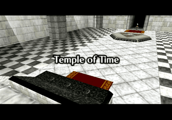 Ocarina of Time walkthrough - Temple of Time - Zelda's Palace