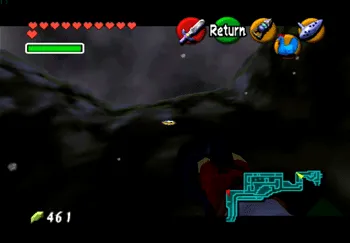 Location of the Gold Skulltula in Zora’s River