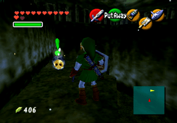 Link in The Lost Woods - The Legend of Zelda: Ocarina of Time