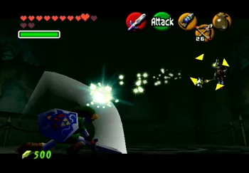 Bouncing the magic ball back at Phantom Ganon