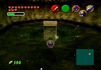 The entrance to the Zora’s River from the Lost Woods
