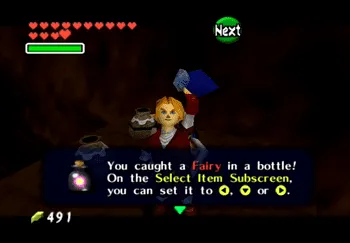 Picking up a Fairy in a Bottle