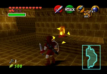 Link targeting a Torch Slug