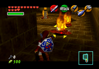 The Legend of Zelda: Ocarina of Time - Fire Temple - Jegged.com