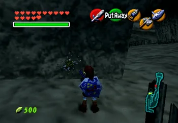 Location of a hidden Gold Skulltula