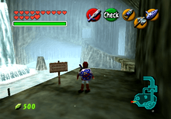 Ocarina of Time walkthrough - Zora's River, Zora's Domain and