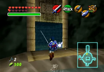 The next room to sink down into in the Water Temple