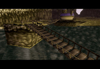 Lake Hylia cinematic with it full of water