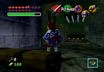 The room with the rack of spikes in the Shadow Temple