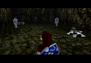 The room with the Gibdos and spikes in it