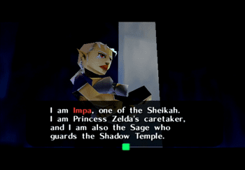 Meeting Impa in the Chamber of Sages