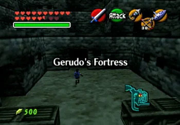 Exiting the previous room back out of the Thieves’ Hideout