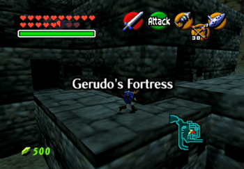 Exiting and re-entering the Gerudo Fortress