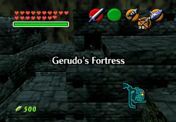 Exiting and re-entering the Gerudo Fortress