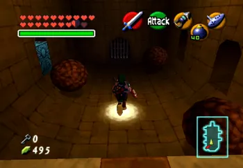 Using the Hover Boots to obtain a Silver Rupee