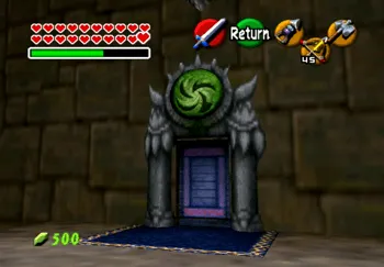 The doorway to the Forest Trial