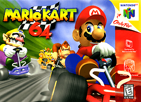 Mario Kart 64 Cover Art